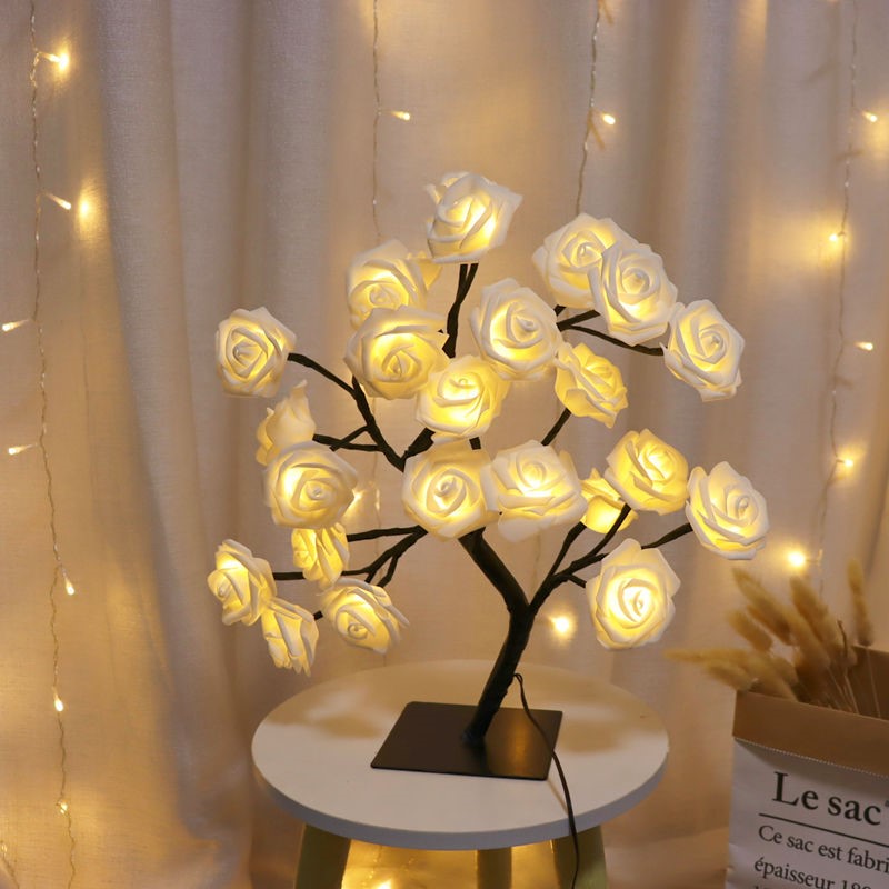 Celtic Serenity™ Delightful Rose Tree Lamp
