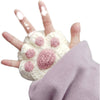 Cat Paw Hand-Knitted Winter Gloves