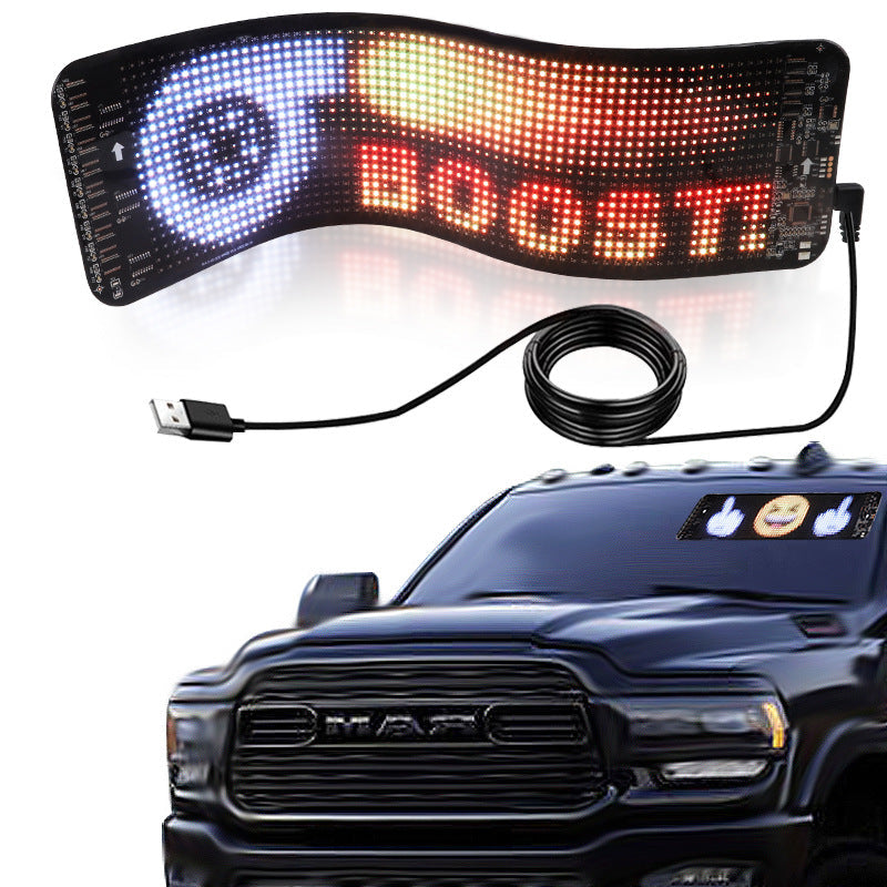 LED Customizable Fun Ride Bluetooth Car Sign